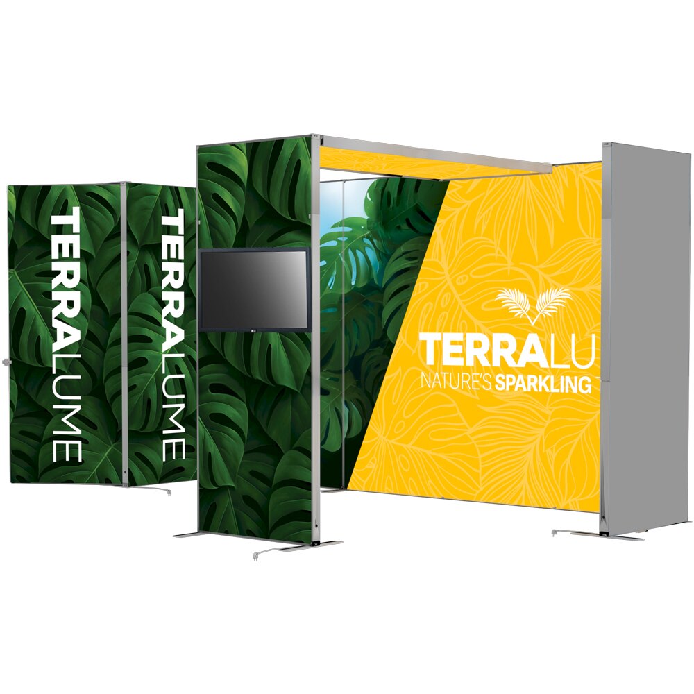 Showbird 65 20 x 10 Configuration C — Single Sided Graphic Only Backlit